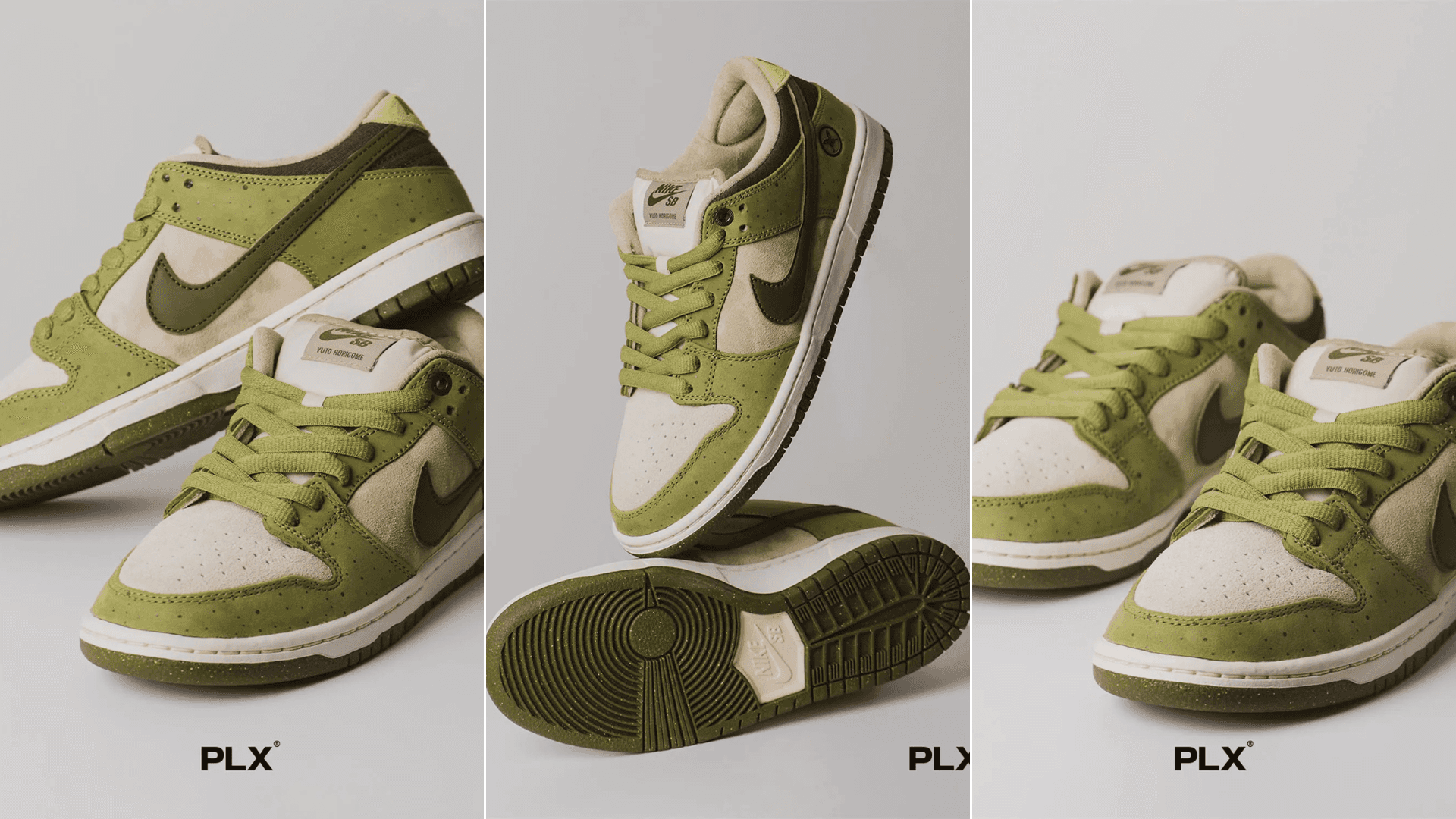 Yuto Horigome x Nike SB Dunk Low Asparagus