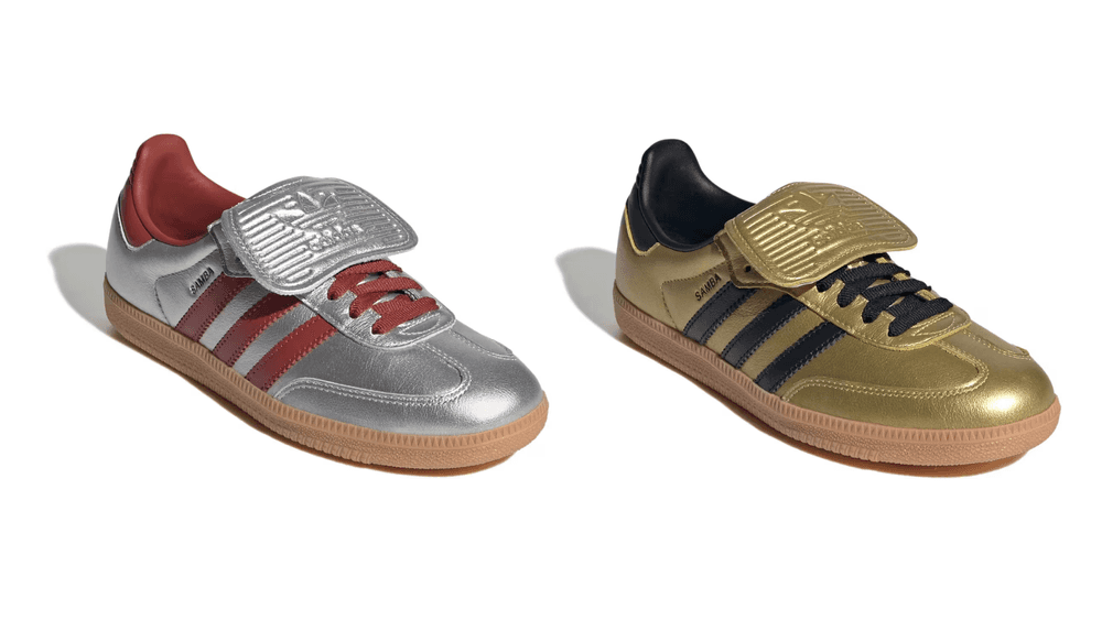 The adidas Samba LT ‘Metallic Pack’ Is the Fanciest Sneaker for Football Fans