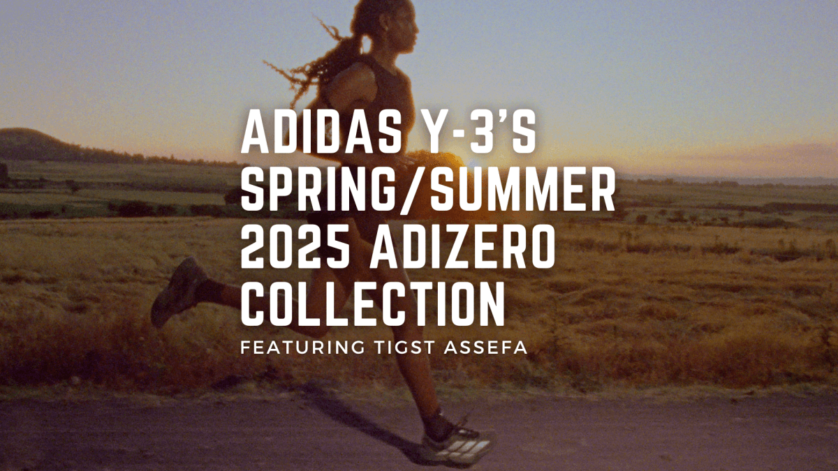 Tigst Assefa Launches adidas Y-3's Spring/Summer 2025 Adizero Running Collection