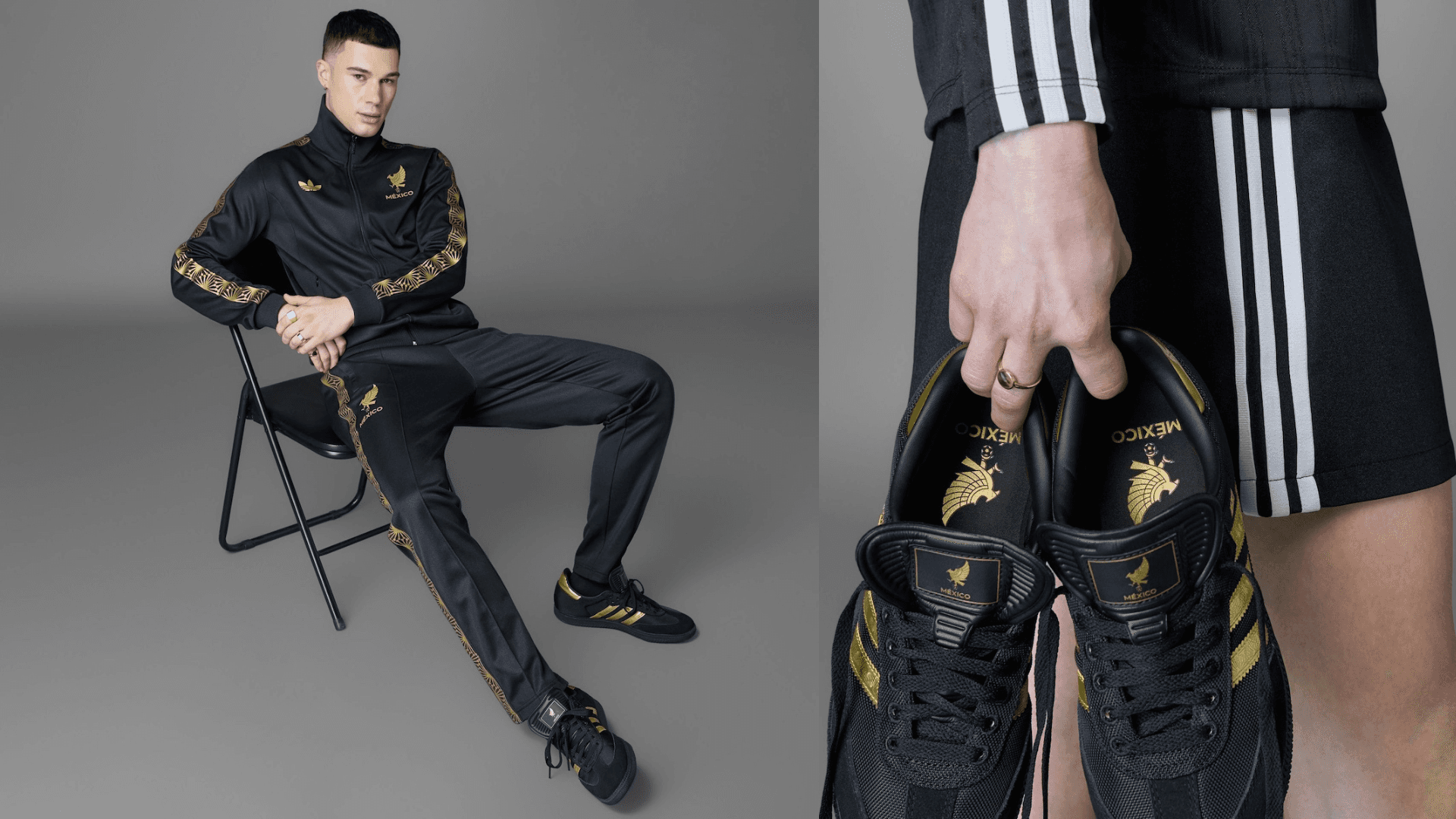 Dressed in Gold: adidas Honours Mexico’s National Team With These Fabulous Sambas