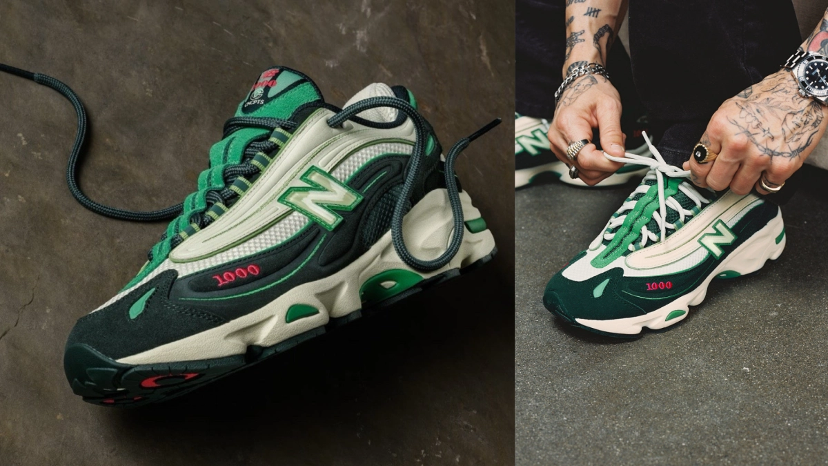 New balance ☆ M1000MA ‘Grey × Green’ New Balance 1000 Green Grey Men's - M1000MA - US