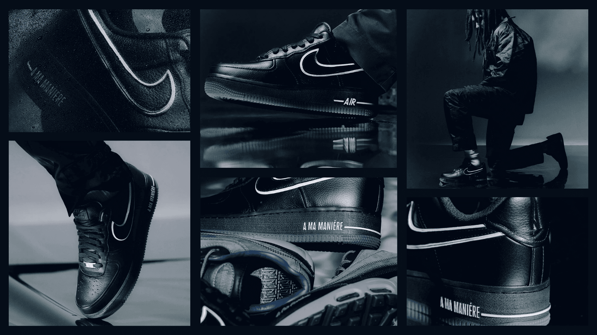 A Ma Maniére x Nike Air Force 1 Low Black