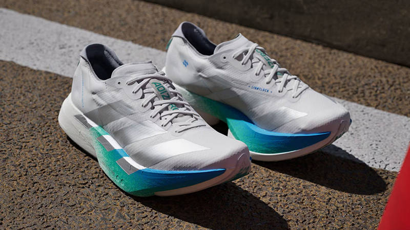 adidas Adizero Adios Pro 4 White Glory Green JR6354 feature