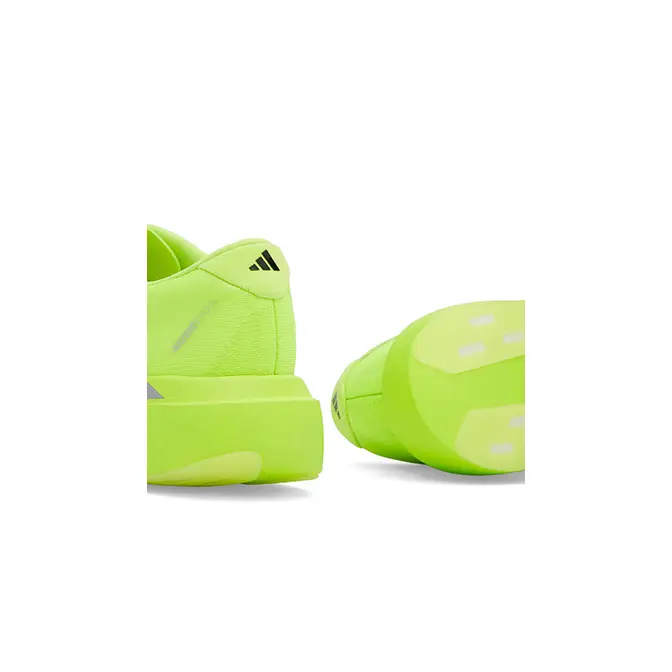 adidas Adizero EVO SL Lucid Lemon Black JR3416 heel