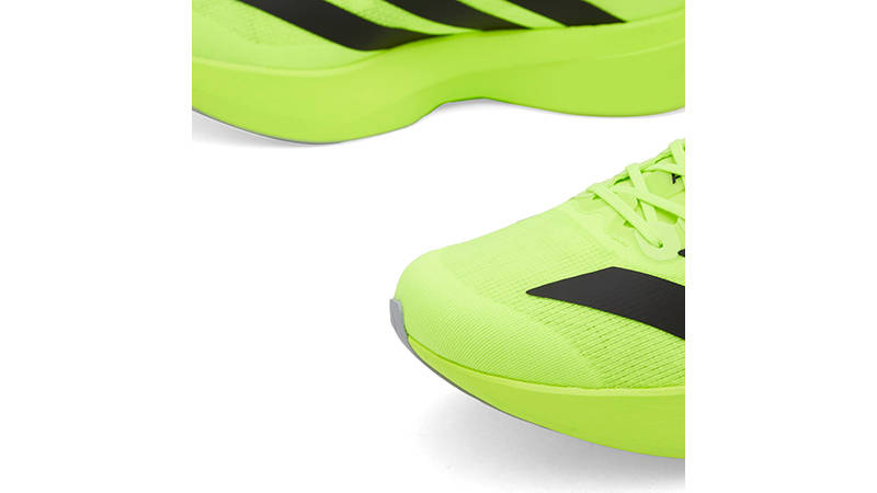 adidas Adizero EVO SL Lucid Lemon Black JR3416 toe