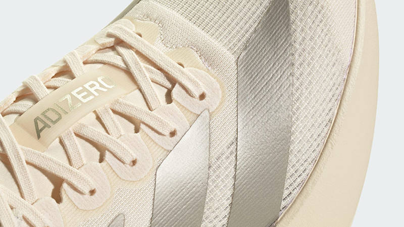 adidas Adizero EVO SL Wonder White Silver JR5841 Detail