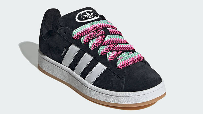 adidas Campus 00s Black Lucid Pink JH7272 front