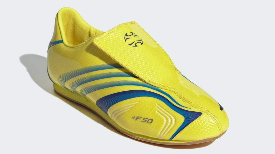 adidas F50 Taekwondo Bright Yellow Front