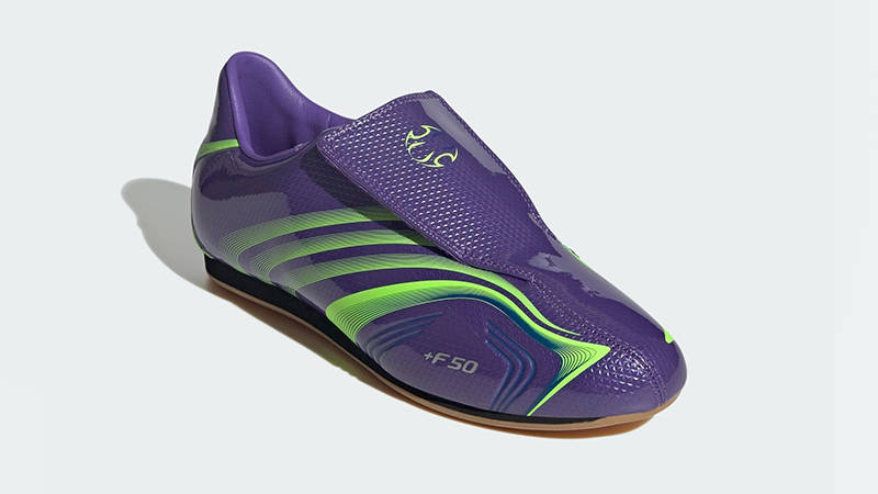 adidas F50 Taekwondo Purple JR6025 front