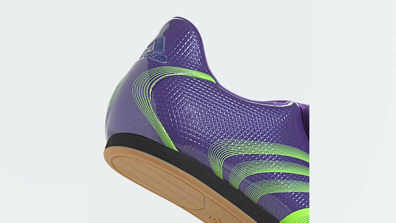 adidas F50 Taekwondo Purple JR6025 heel