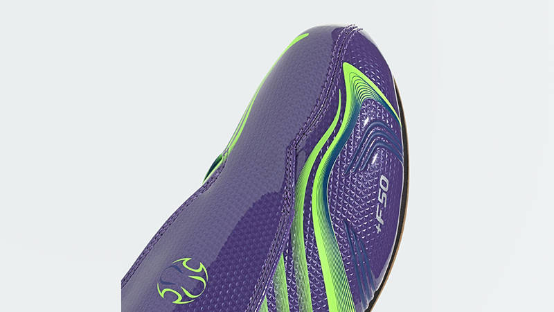 adidas F50 Taekwondo Purple JR6025 toe