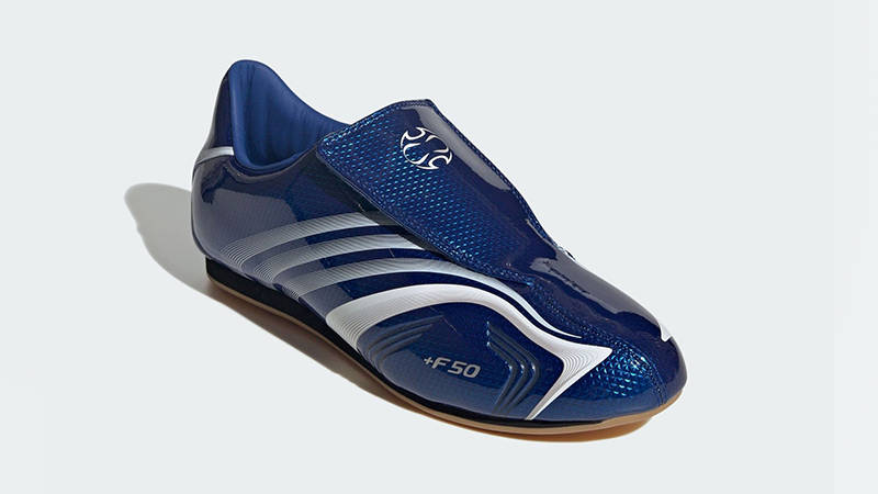 adidas F50 Taekwondo Royal Blue JS1046 front