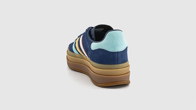 adidas Gazelle Bold Dark Blue Multi JQ3621 back