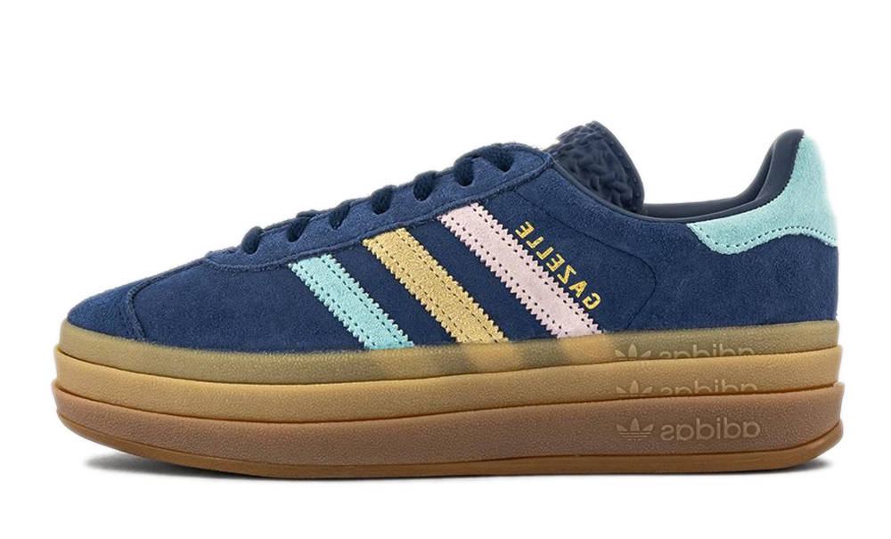 ★アディダス(W)★OG GAZELLE BOLD★Dark Blue Adidas Gazelle Bold W Dark Blue / Pink Spark - Jun 2024