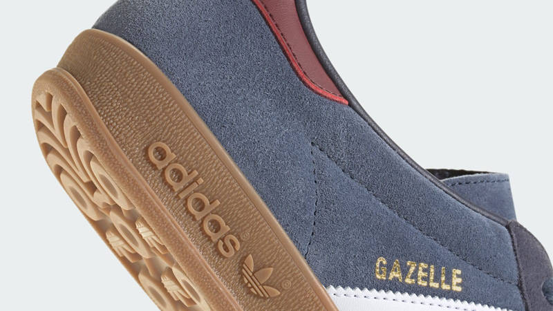 adidas Gazelle Indoor Preloved Ink Closeup