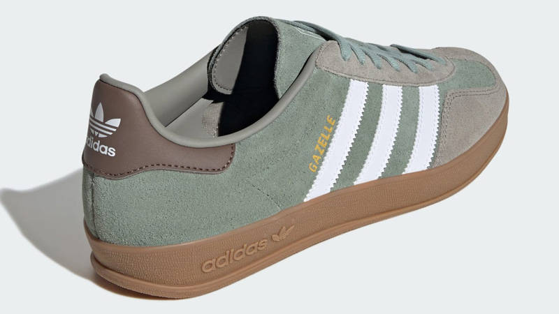 adidas Gazelle Indoor Silver Pebble Back