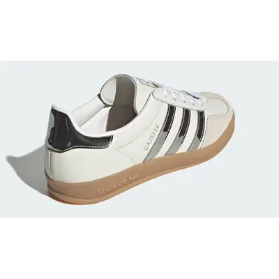 adidas Gazelle Indoor White Silver Metallic JH6058 Back
