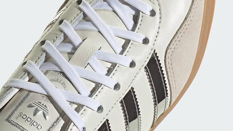 adidas Gazelle Indoor White Silver Metallic JH6058 Detail 2