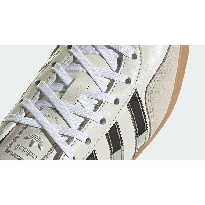 adidas Gazelle Indoor White Silver Metallic JH6058 Detail 2