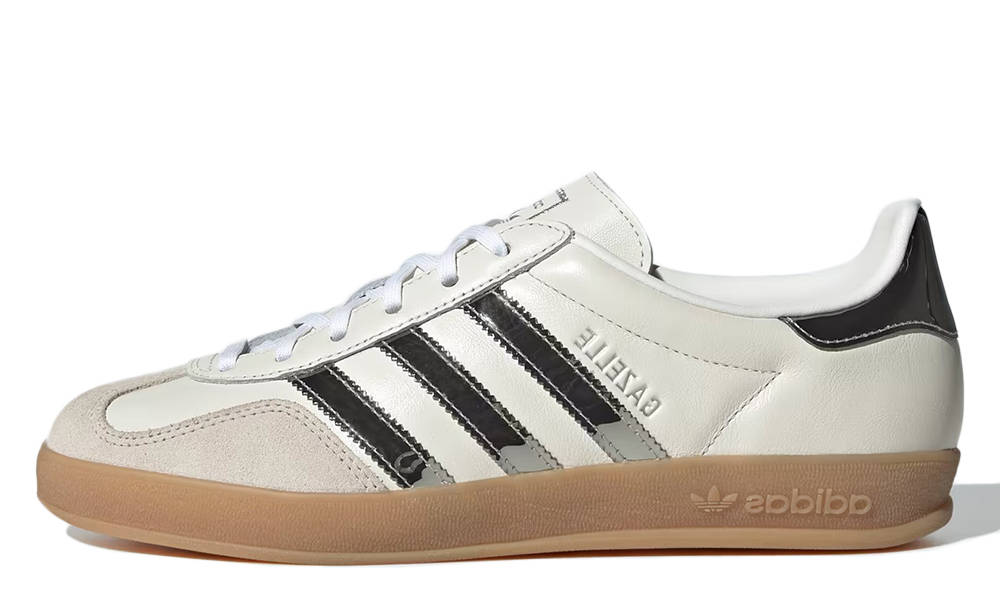 adidas Gazelle Indoor White Silver Metallic JH6058