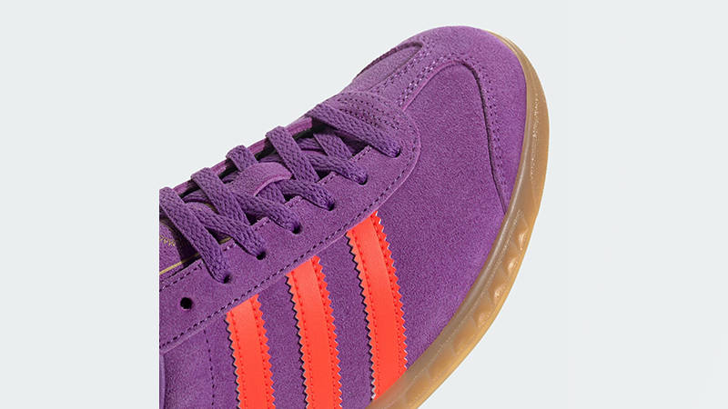 adidas Hamburg Active Purple Red JS0679 toe