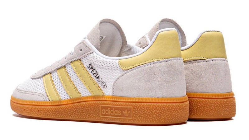 adidas Handball Spezial White Powder Yellow Back