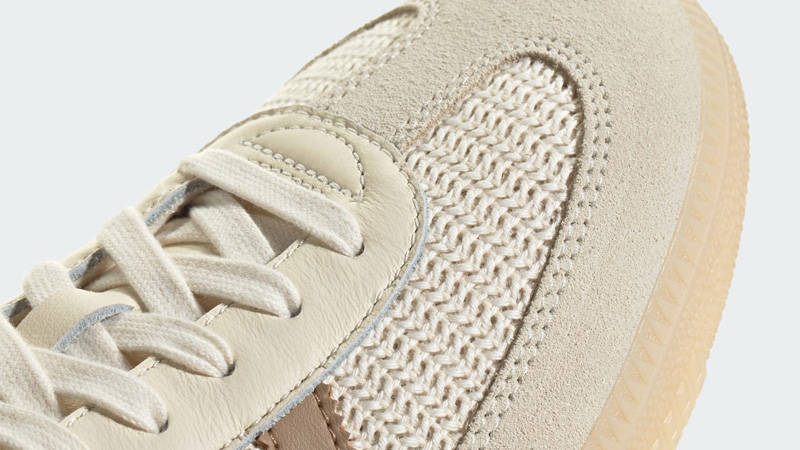 adidas Samba OG Cream White Cardboard Closeup