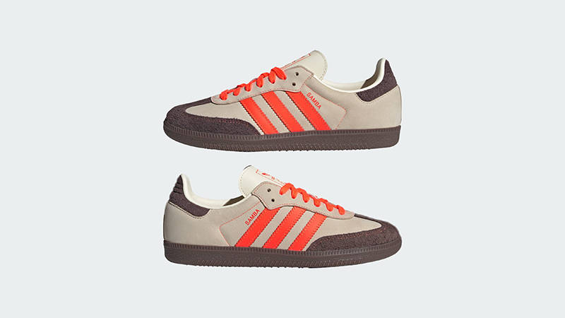 adidas Samba OG Solar Orange Cream JI2732 feature