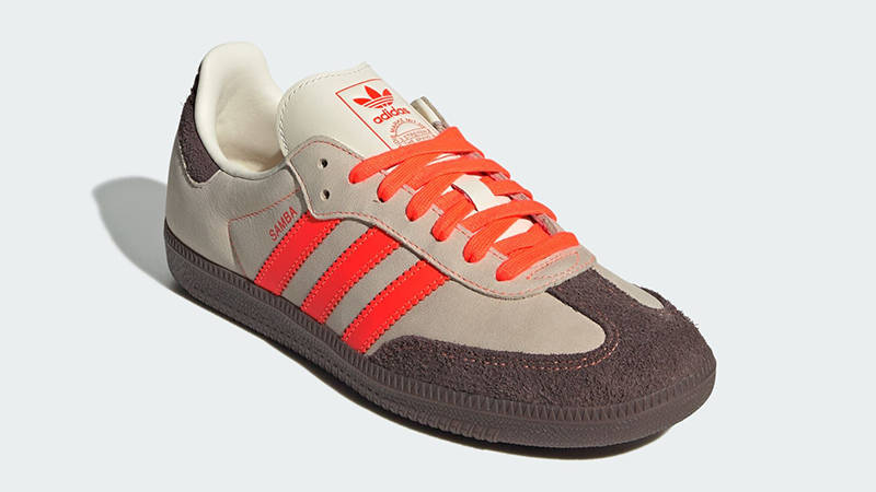 adidas Samba OG Solar Orange Cream JI2732 front