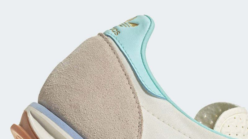 adidas SL 72 OG Semi Flash Aqua Closeup