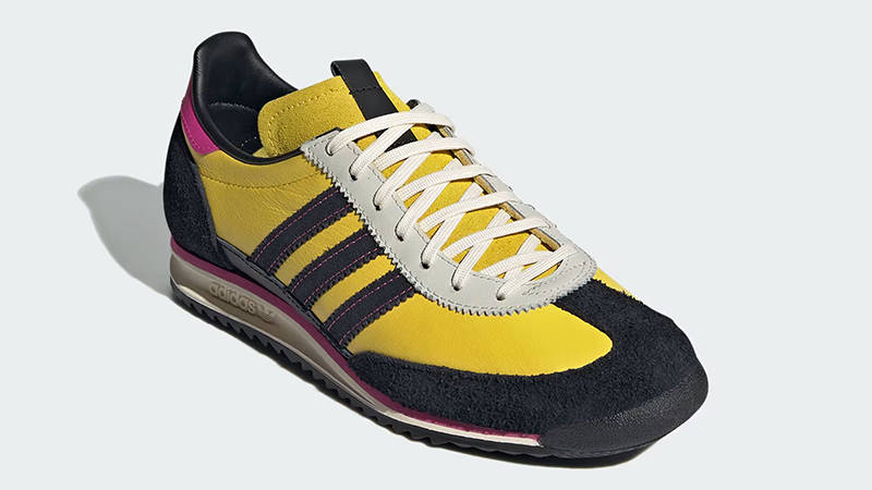 adidas SL 72 Yellow Black Fuchsia JI2453 front