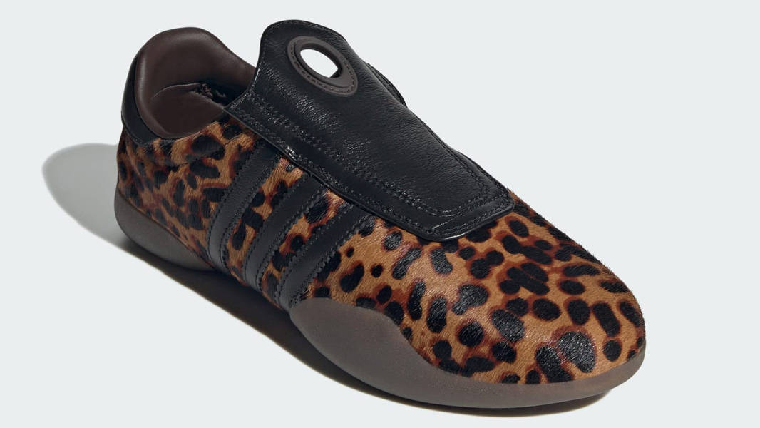 adidas Taekwondo Mei Leopard Brown Black Front
