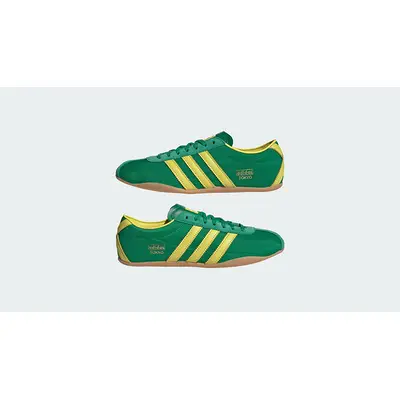 ★★Adairs★★ Tokyo Green Yellow JI3298 Adidas - Tokyo W Sneakers in Green, Pursul and Goldmt – Stoy