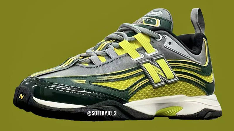 Aimé Leon Dore x New Balance RC56 Green Volt side