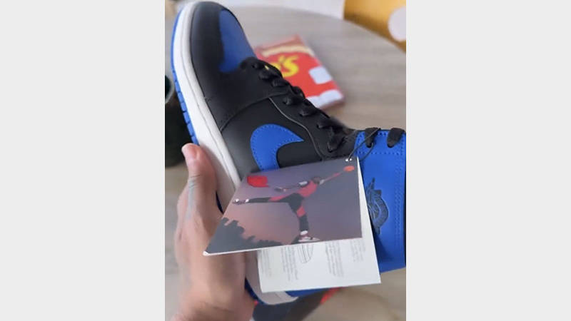 Air Jordan 1 High 85 Royal side