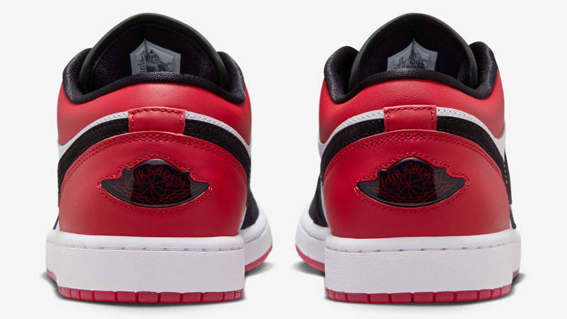 Air Jordan 1 Low Black Toe 2025 Back