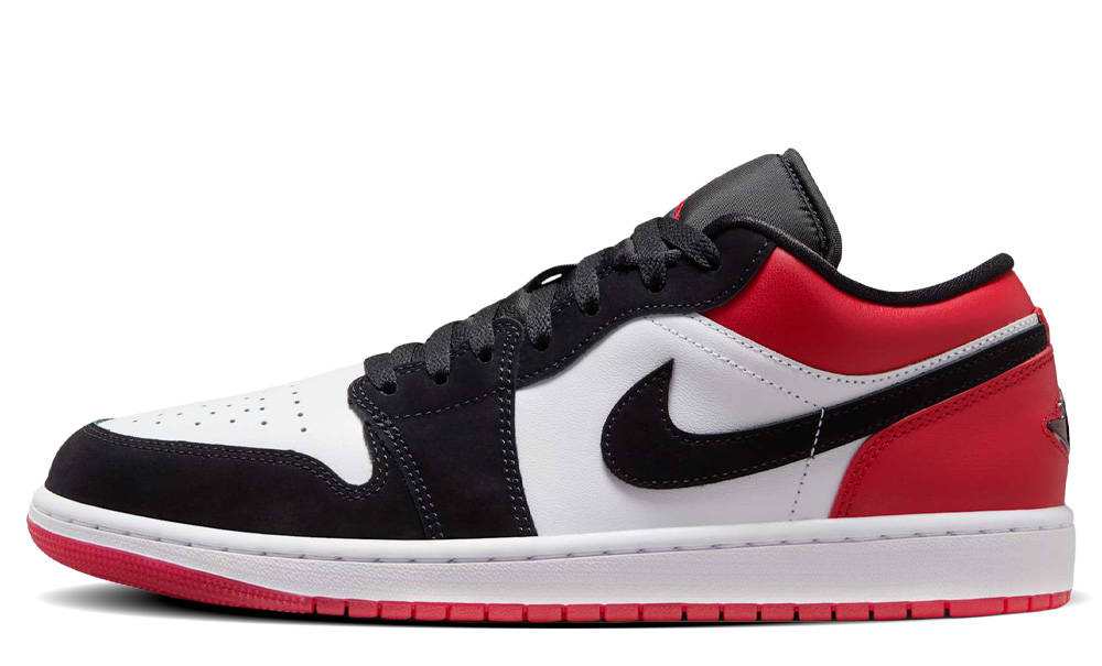 Air Jordan 1 Low Black Toe 2025