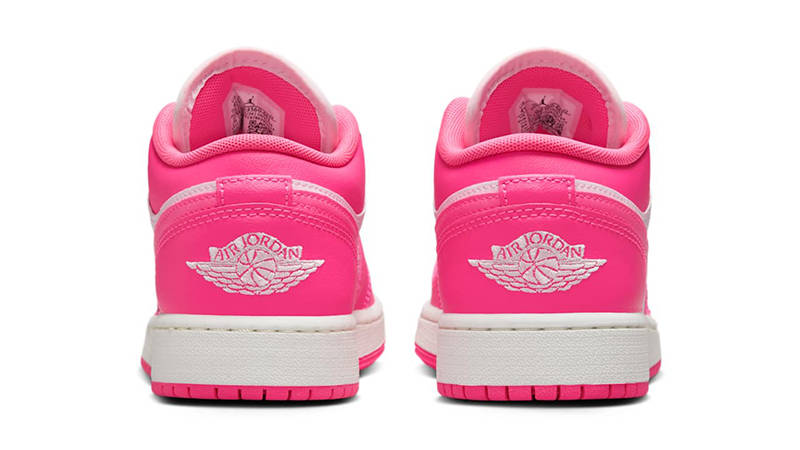 Air Jordan 1 Low GS Pink Foam Hyper Pink 553560-661 Back