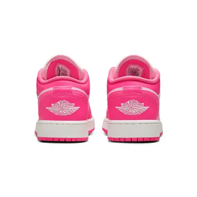 Air Jordan 1 Low GS Pink Foam Hyper Pink 553560-661 Back