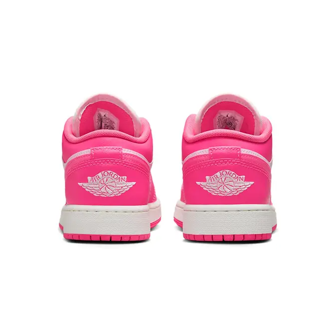 Air Jordan 1 Low GS Pink Foam Hyper Pink 553560-661 Back