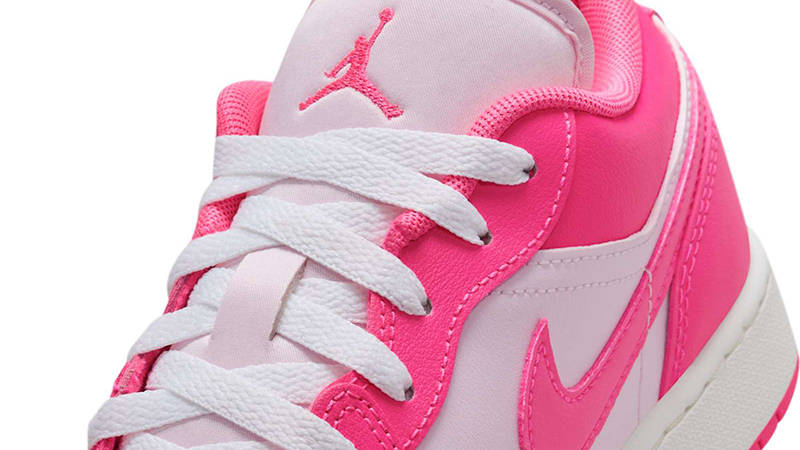 Air Jordan 1 Low GS Pink Foam Hyper Pink 553560-661 Detail