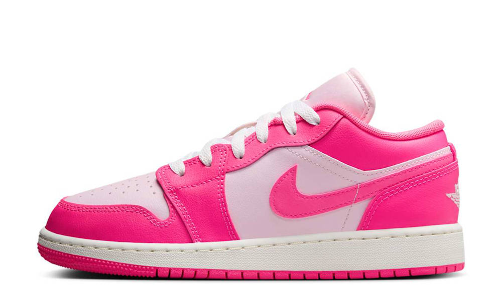 Air Jordan 1 Low GS Pink Foam Hyper Pink 553560-661