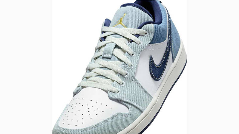 Air Jordan 1 Low SE Denim Star Blue IH0648-141 tongue