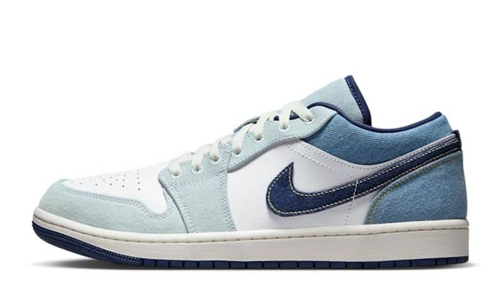 Air Jordan 1 Low SE Denim Star Blue