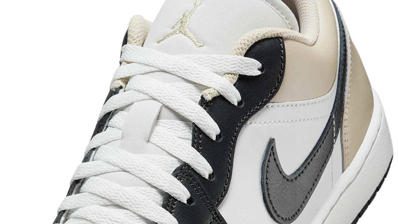 Air Jordan 1 Low Summit White Rattan 553558-153 Detail