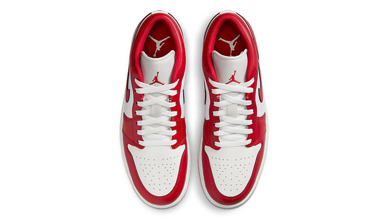 Air Jordan 1 Low Varsity Red 553558-166 Top