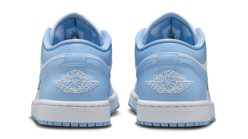 Air Jordan 1 Low White Aluminium DC0774-142 Back