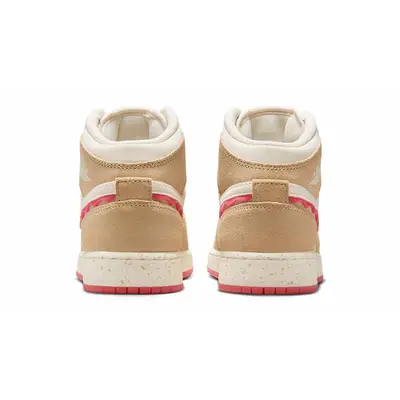 Air Jordan 1 Mid SE GS Peanut Butter and Jelly HJ5958-206 Back