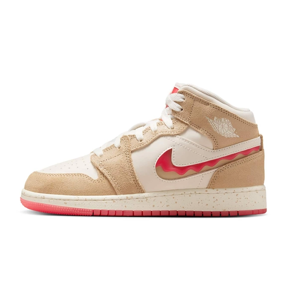 Air Jordan 1 Mid SE GS Peanut Butter and Jelly HJ5958-206