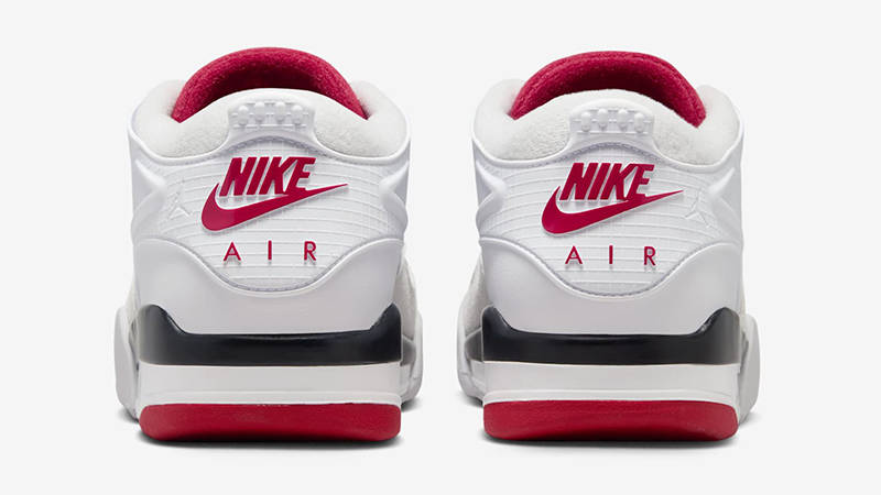 Air Jordan 4 RM White Varsity Red FQ7939-102 Back